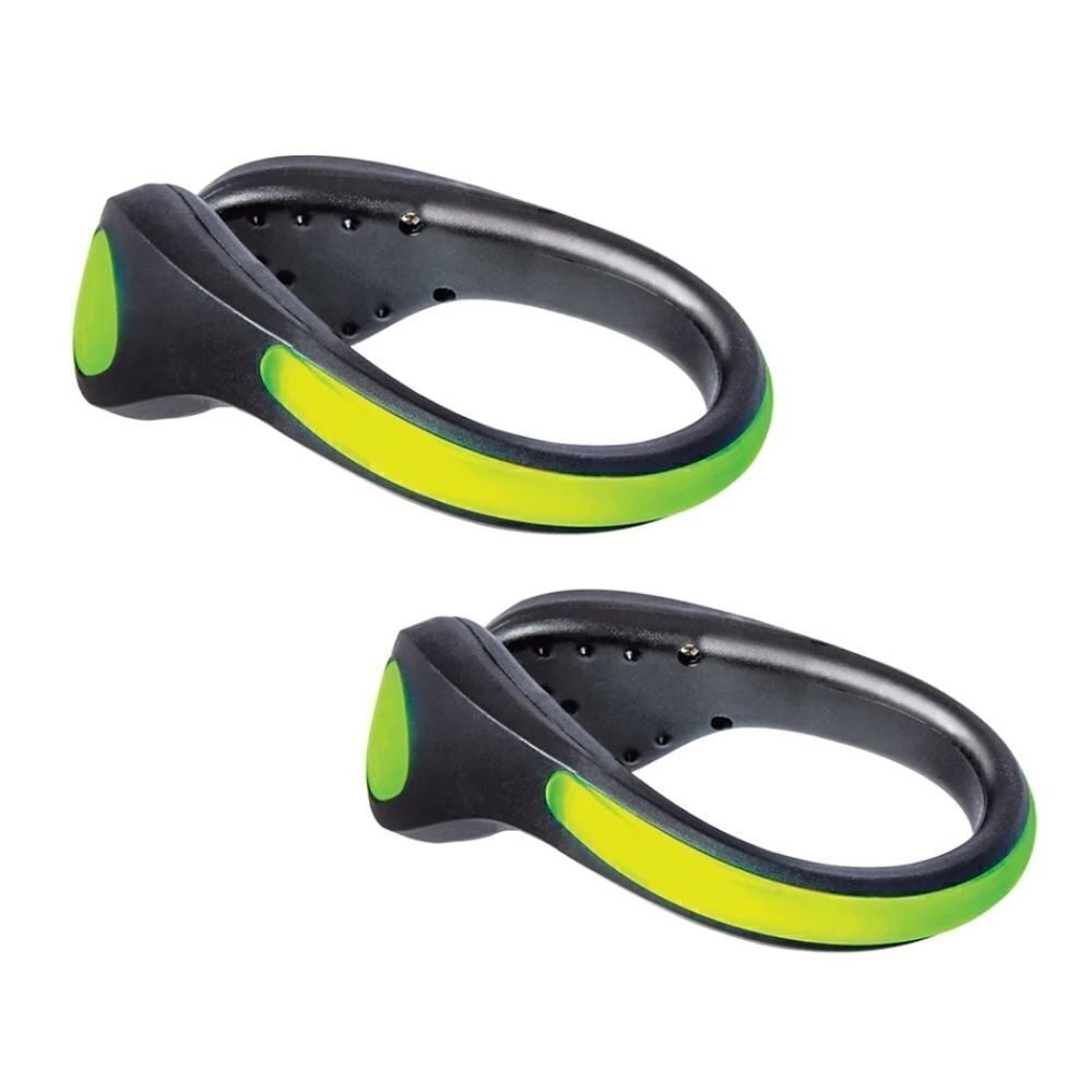 Protocol LED Shoe Heel Clips Jogging Flashing Night Cycling Safety - Picture 6 of 11